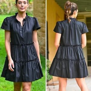 Wyatt Wylde Chime Dress in Black